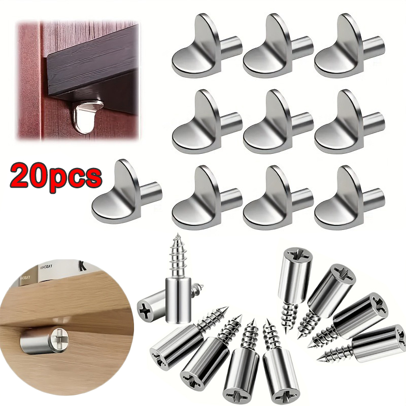 Furniture Screw Type - 금속 선반 지지대, 2가지 스타일의 T형