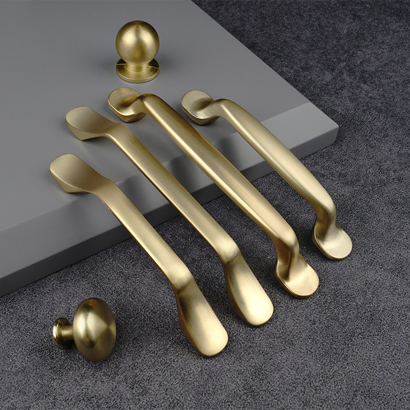 Drawer Pull Gold - 골드 가구 손잡이 알루미늄 주방 손잡이