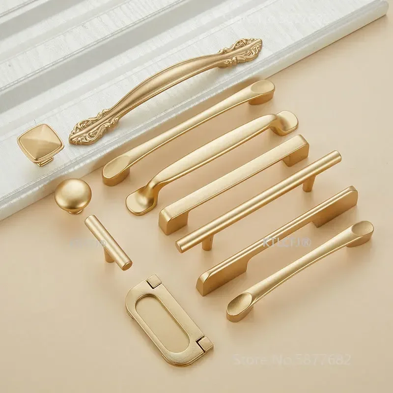 Drawer Pull Gold - 주방 찬장 손잡이 광장 U 유형