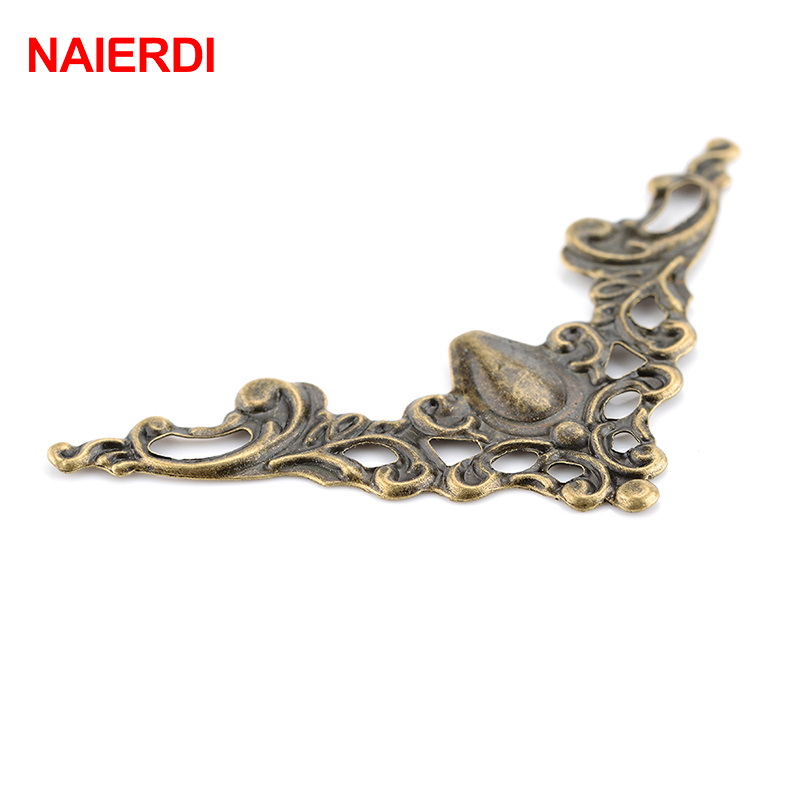 Nal erdi-메탈 박스 앤티크 코너 브래킷 40mm - Furniture Hardware Photos 리뷰 및 가격
