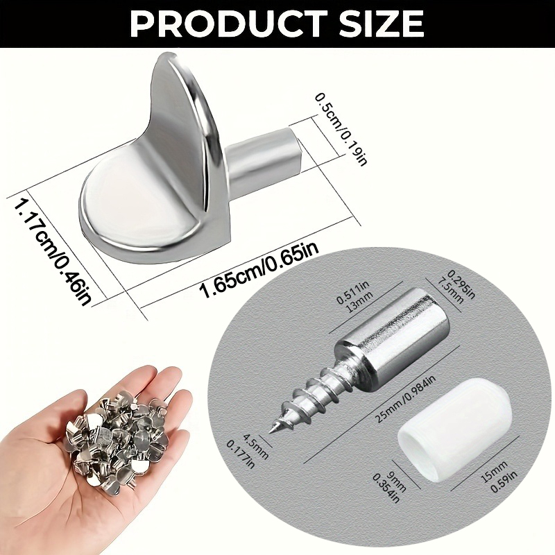 금속 선반 지지대, 2가지 스타일의 T형 선반 핀 및  - Furniture Screw Type 리뷰 및 가격