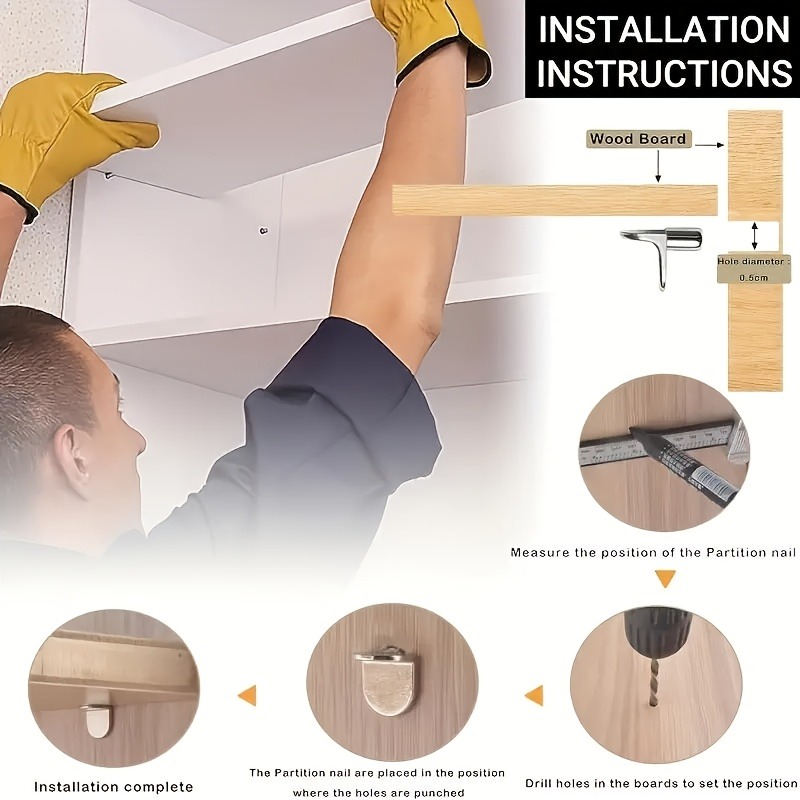 금속 선반 지지대, 2가지 스타일의 T형 선반 핀 및  - Furniture Screw Type 리뷰 및 가격