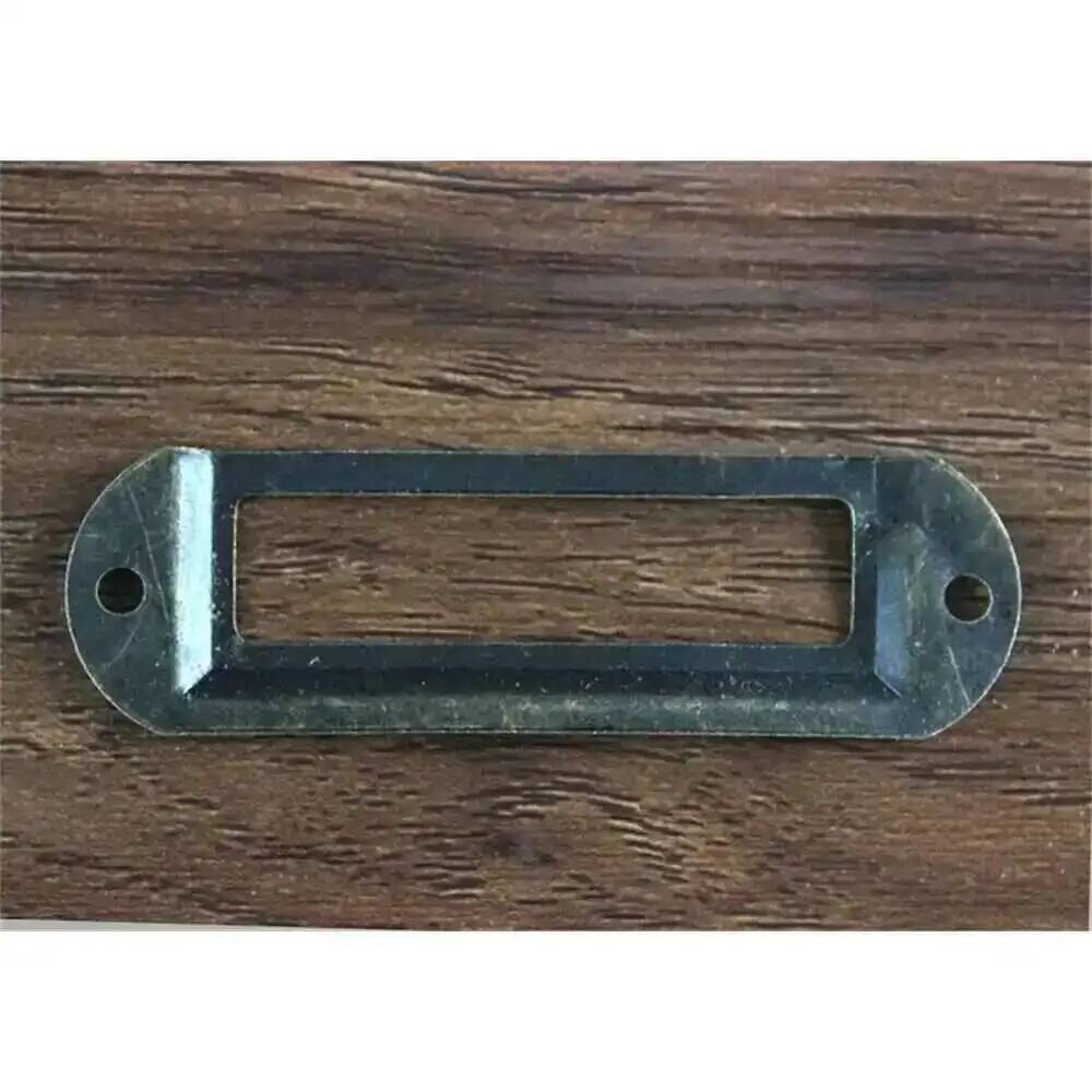 청동 스크랩북 사진 앨범 이름 카드 홀더 골동품 철 라 - Furniture Hardware Photos 리뷰 및 가격