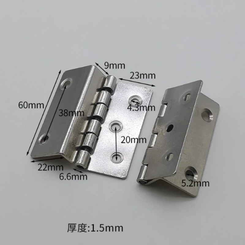 4pcs 금속 실버 캐비닛 경첩 3개의 동등한 접이식  - Furniture Hardware 리뷰 및 가격