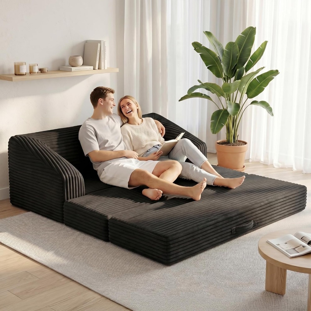 삼단 접이식 소파베드, 두꺼운 등받이 및 손잡이, 거실 - Furniture Hardware For Bed 리뷰 및 가격