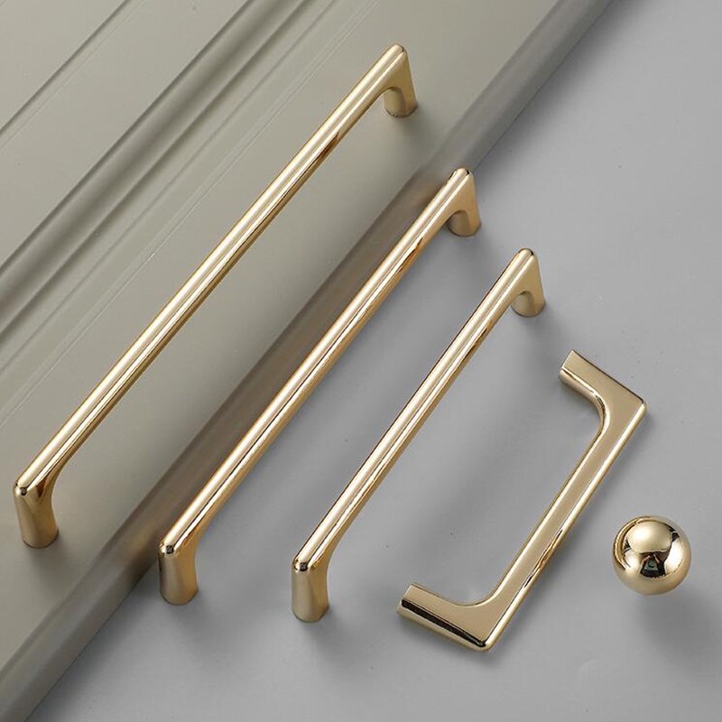 아연 합금 밝은 금색 주방 캐비닛 도어 핸들 현대식 캐 - Drawer Pull Gold 리뷰 및 가격