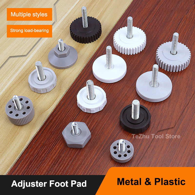 M6 M8 M10 레벨링 풋 스크류 온 타입 플라스틱  - Furniture Screw Type 리뷰 및 가격