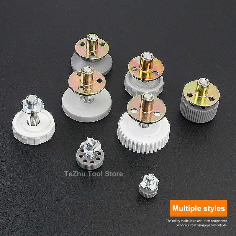 M6 M8 M10 레벨링 풋 스크류 온 타입 플라스틱  - Furniture Screw Type 리뷰 및 가격