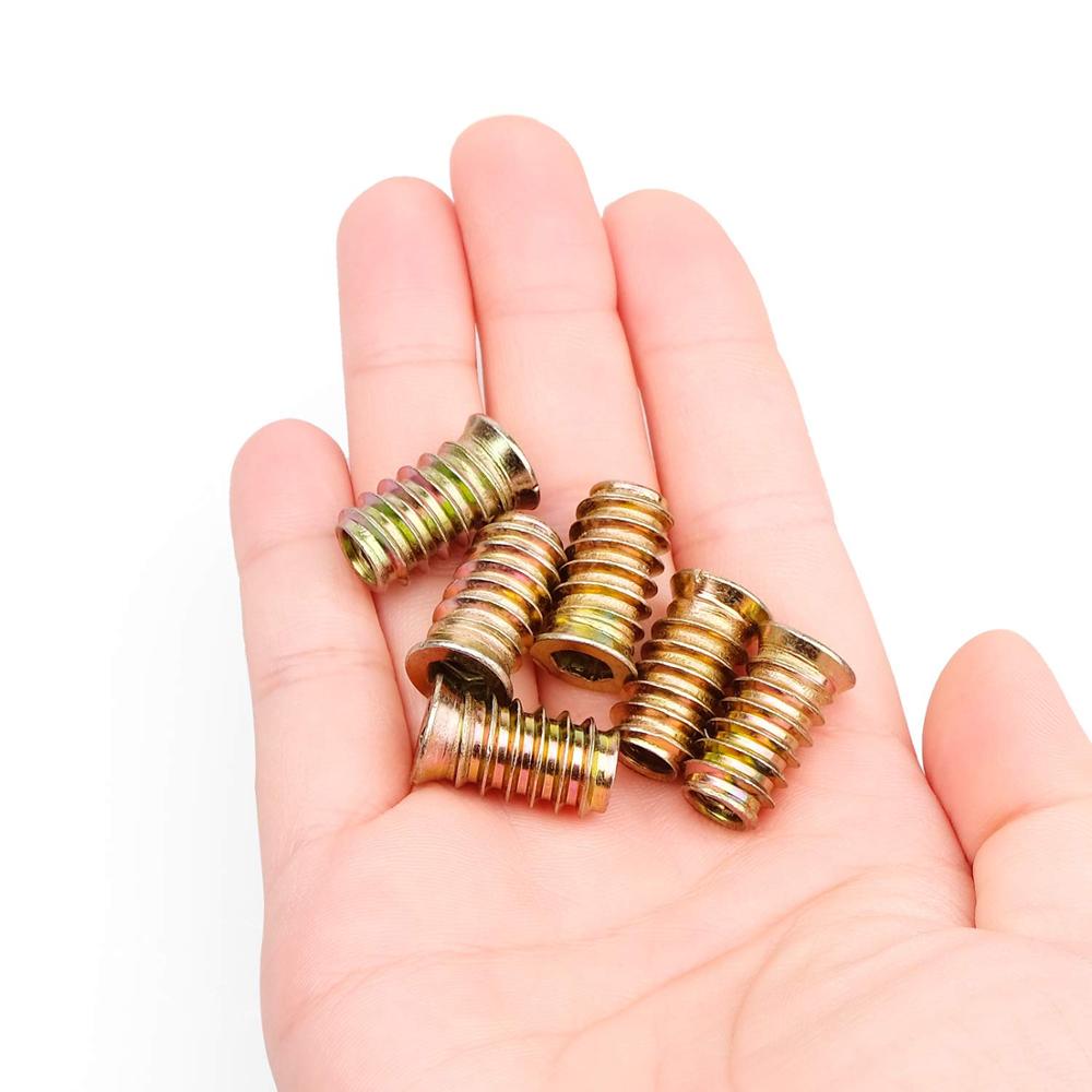 가구 나사 나무 가구용 나사형 인서트 40개 팩.1/4 - Furniture Screw Type 리뷰 및 가격