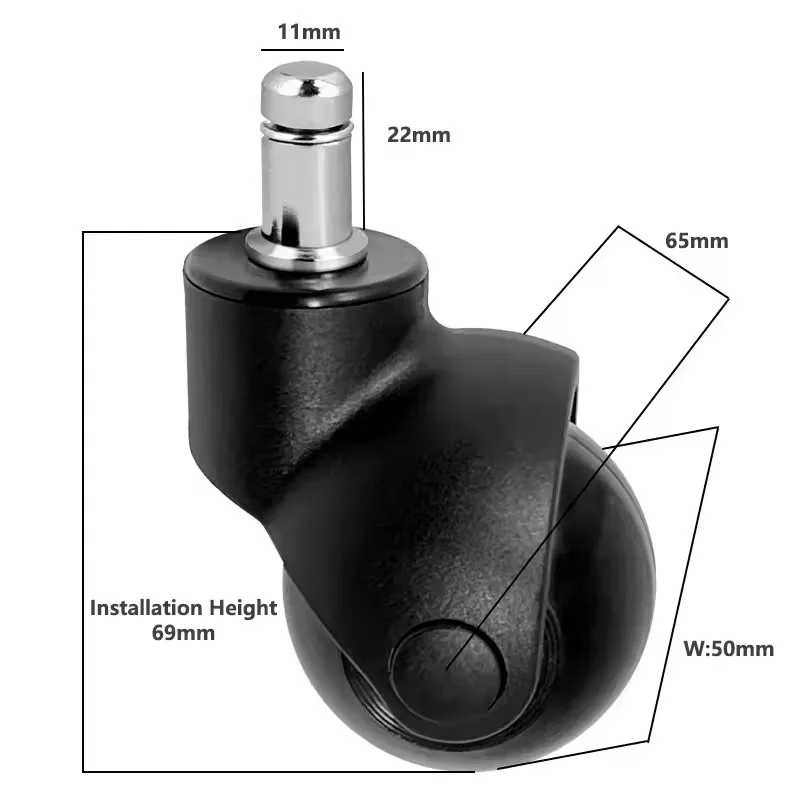 (5개입) 2인치 볼 타입 가구 사무실 의자 바퀴 나일 - Furniture Screw Type 리뷰 및 가격