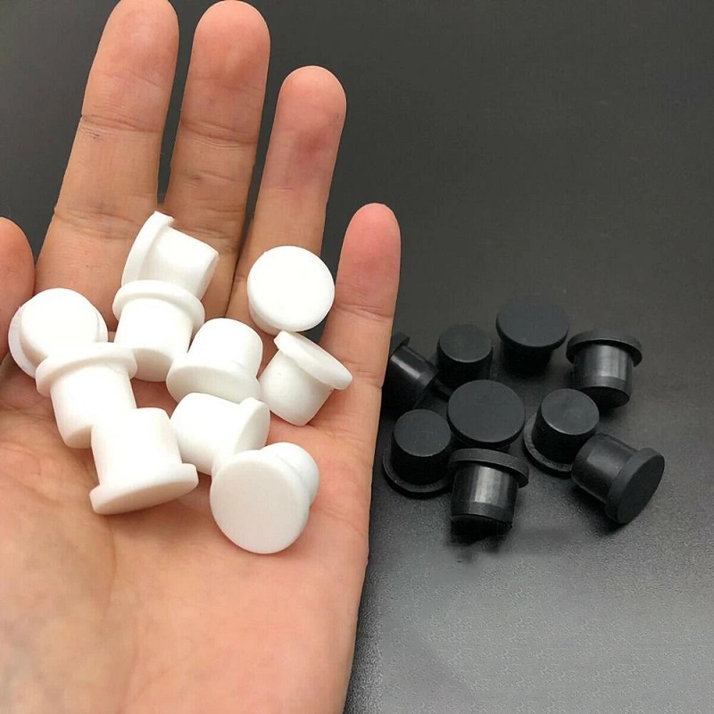 블랙 화이트 실리콘 솔리드 플러그 2.7~14.1mm  - Furniture Screw Type 리뷰 및 가격