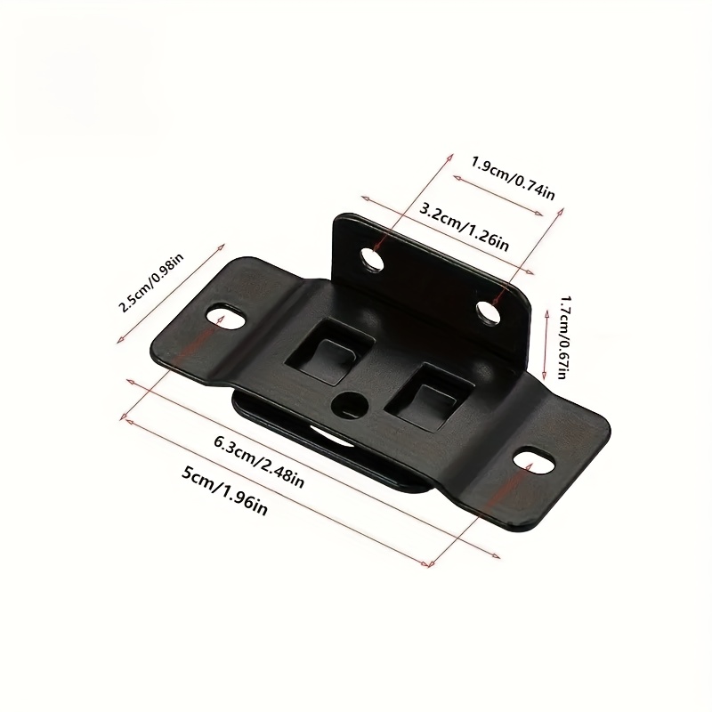 60개 고강도 L형 금속 브래킷(10개 커넥터 + 50 - Furniture Screw Type 리뷰 및 가격