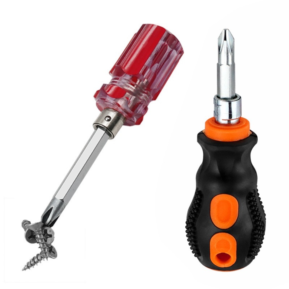 4pcs 스크루드라이버 세트 한정된 공간을 위한 노란색 - Furniture Screw Type 리뷰 및 가격