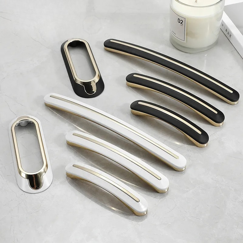 현대적인 심플 디자인의 아연 합금 캐비닛 서랍 손잡이, - Furniture Hardware 리뷰 및 가격